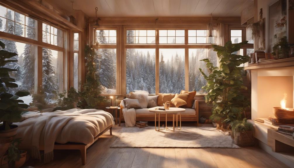 cozy compact charming inviting