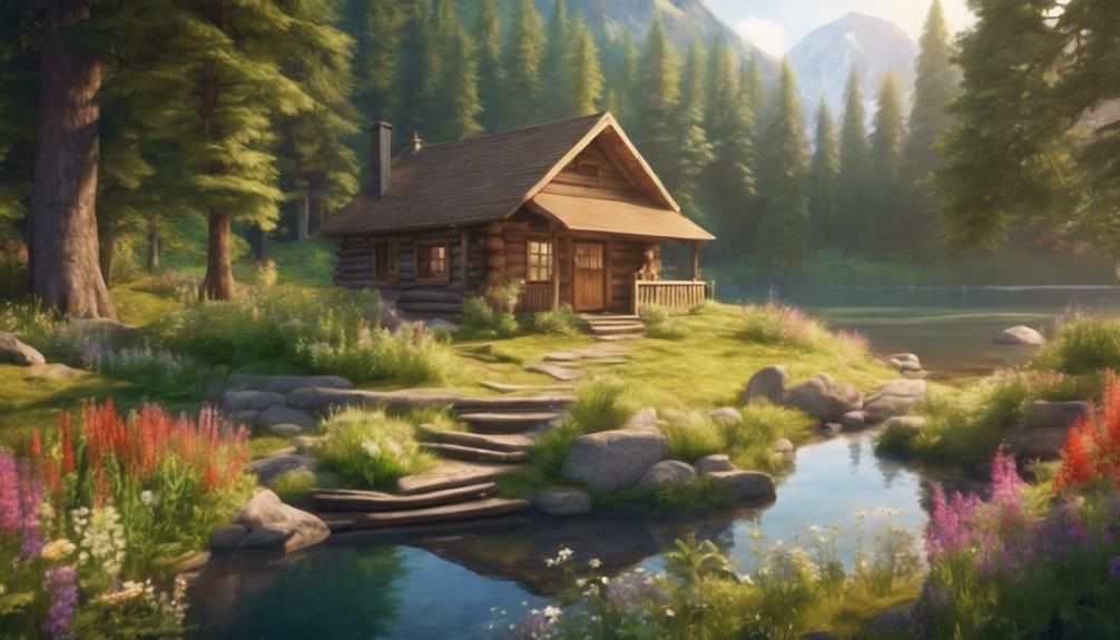 peaceful retreat discovery steps