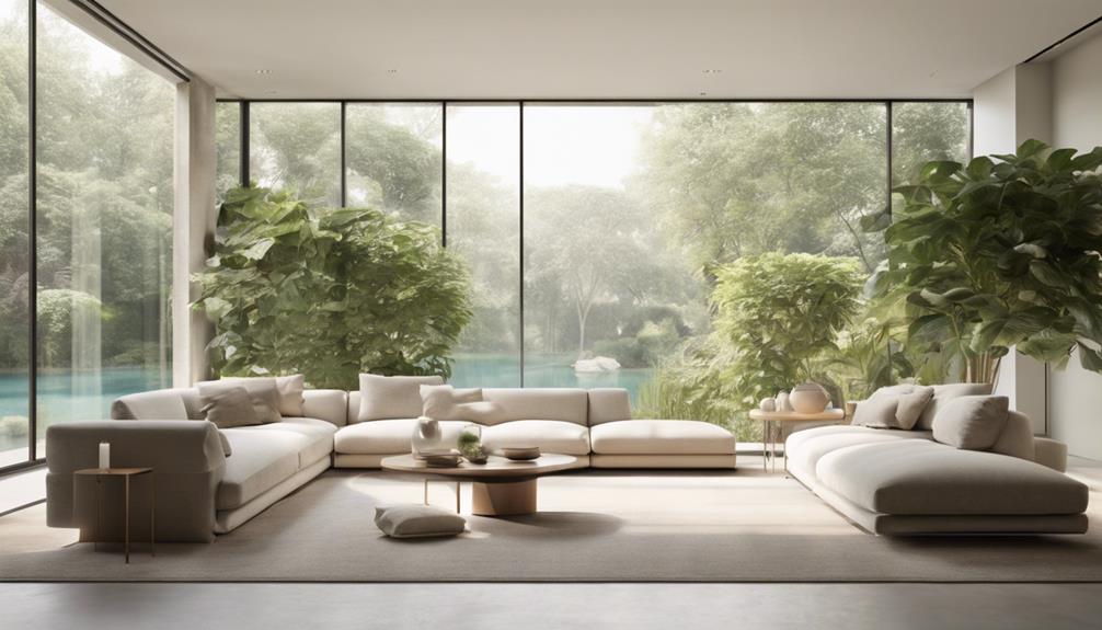 serene harmonious tranquil environment