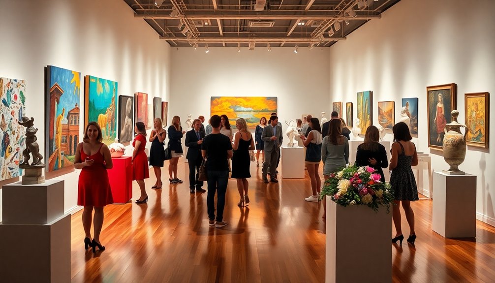 emerging artists exhibit showcase