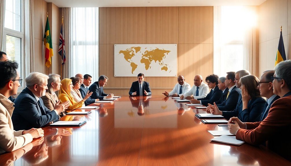 international peace summit held